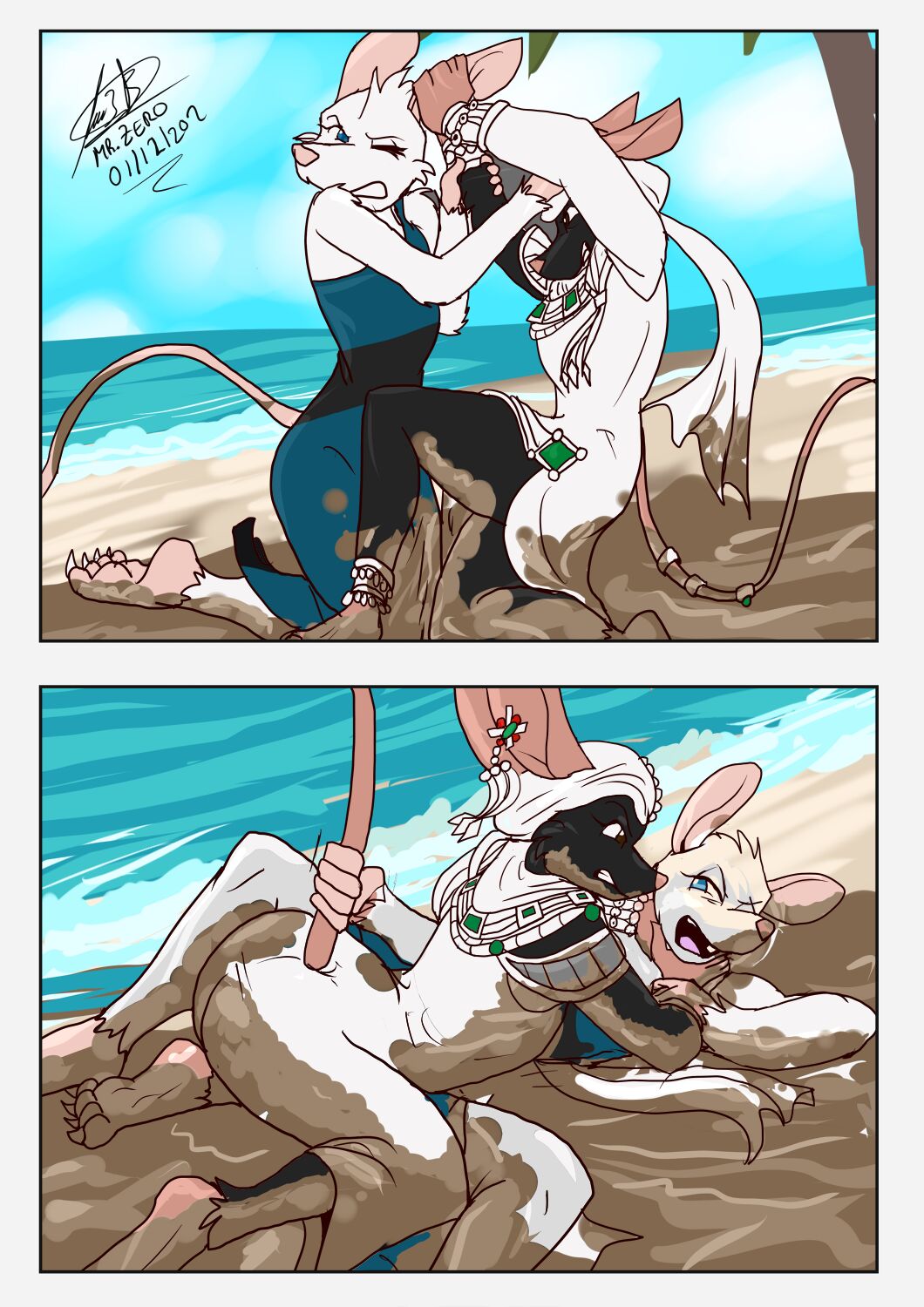 Rats Fight on the Beach page 5 full