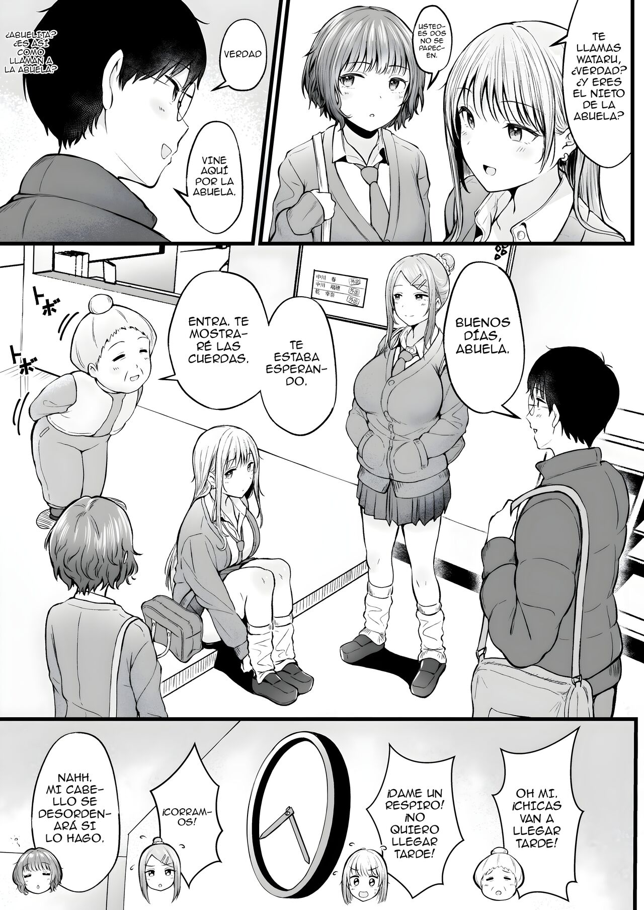 Joshiryou Kanrinin no Boku wa Gal Ryousei ni Furimawasarete masu 1-2 | Influenciado por las Gals del dormitorio de chicas que administro Parte 1 y 2 page 5 full