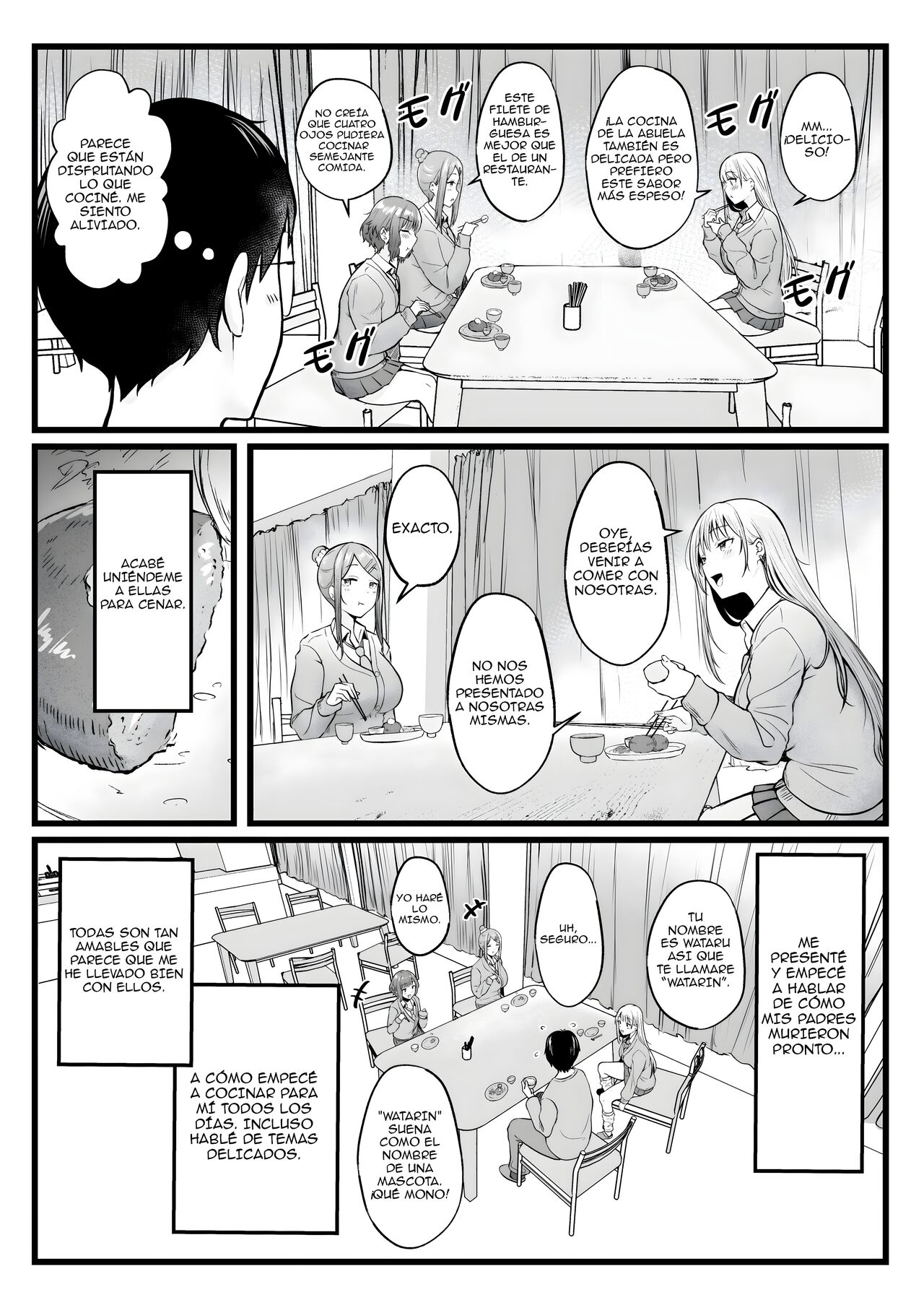 Joshiryou Kanrinin no Boku wa Gal Ryousei ni Furimawasarete masu 1-2 | Influenciado por las Gals del dormitorio de chicas que administro Parte 1 y 2 page 9 full