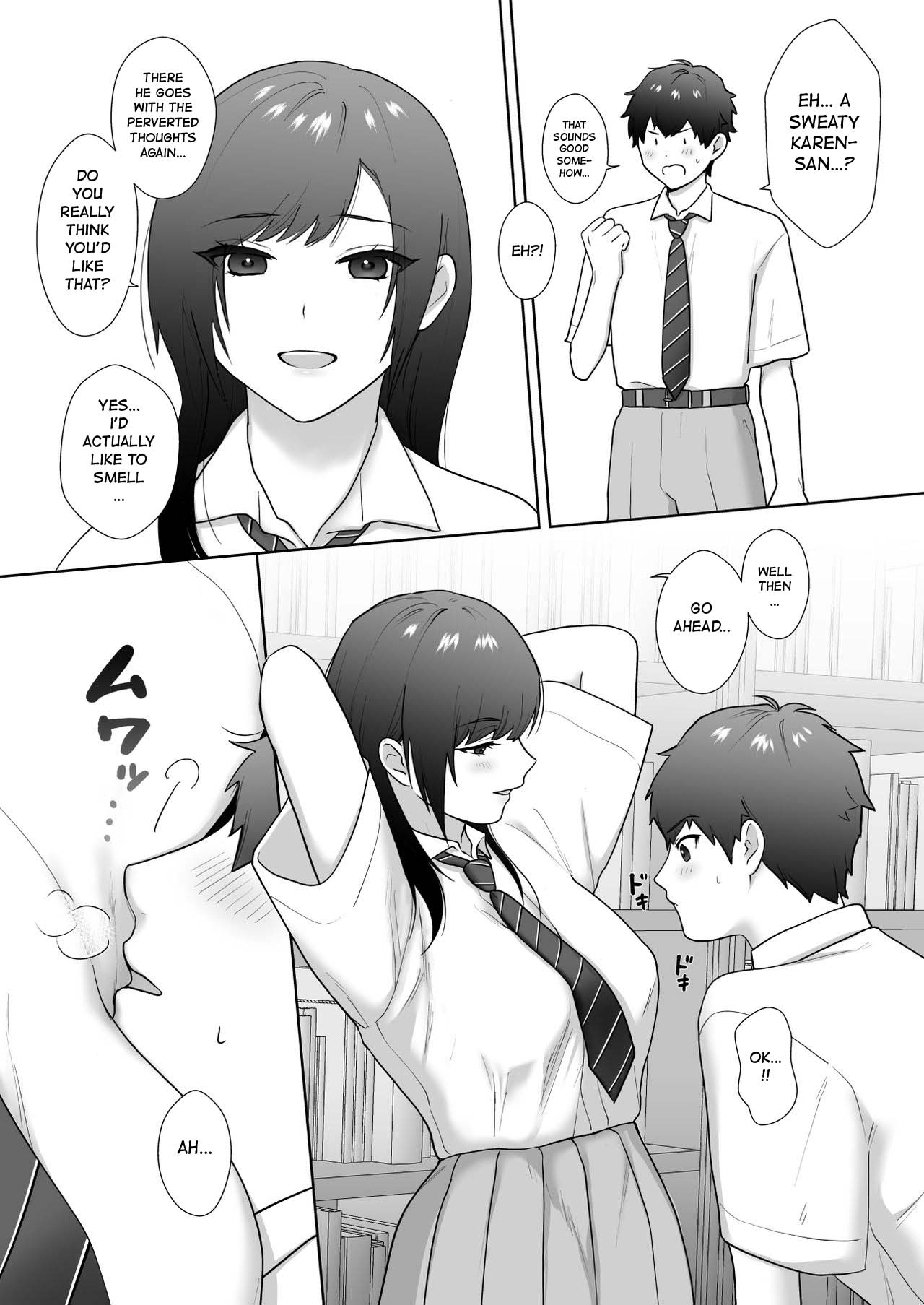 Toshoiin no Karen-san 3 | Karen-san of the Library Committee 3 page 6 full