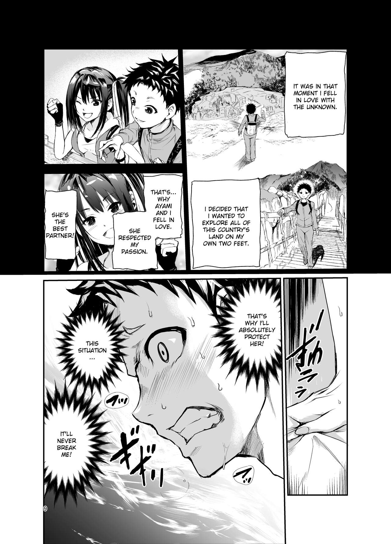 Tsuyagari Mura 6 ~Kareshi o Mamoru Tame Hikyou no Mura de Kyousei Gohoushi &amp; NTR Sex~ page 8 full