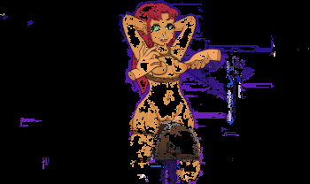 Starfire Bondage, Spanking And Creampie Gif Compilation cover