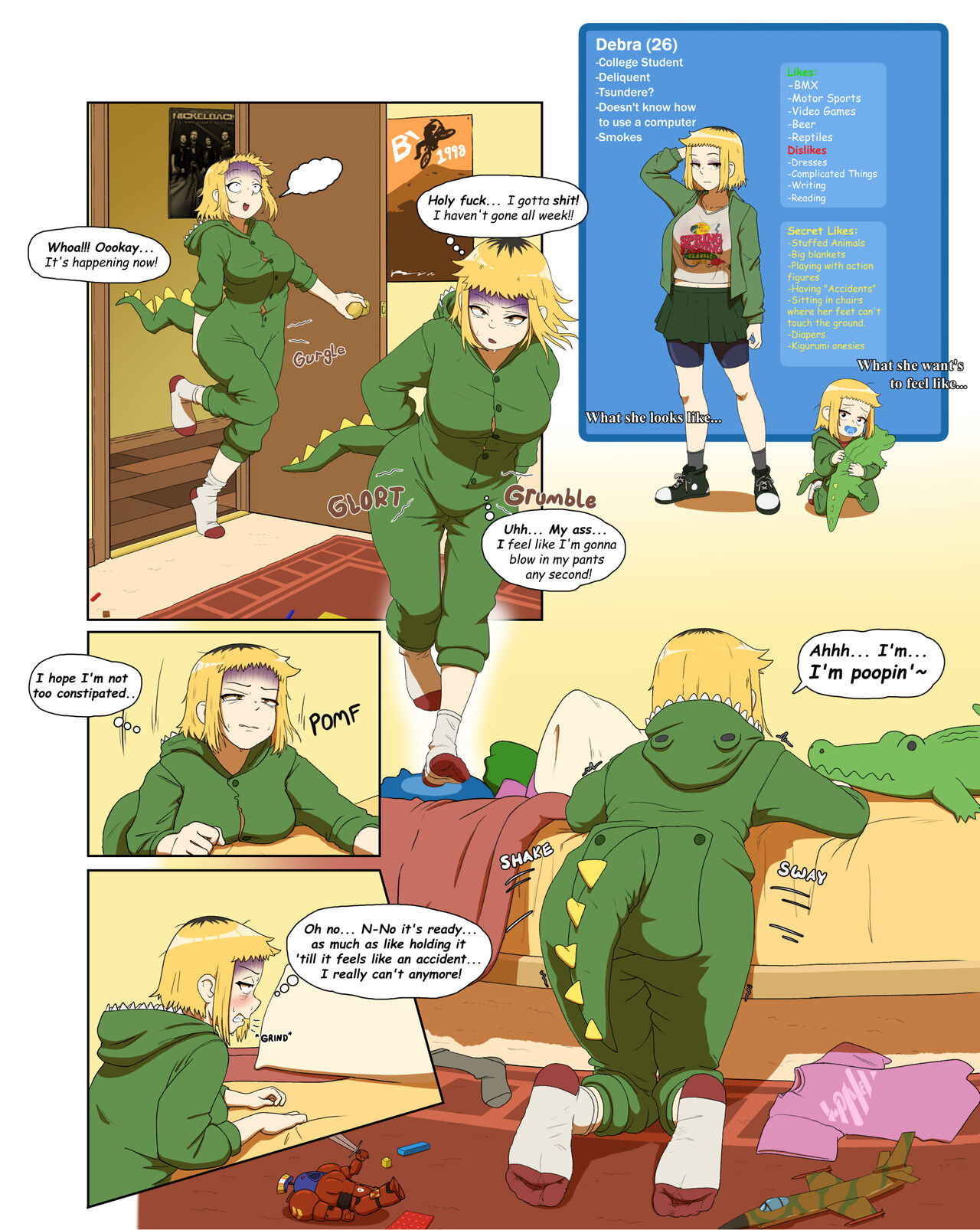 Debra's Dilemma  - MINI COMIC page 2 full