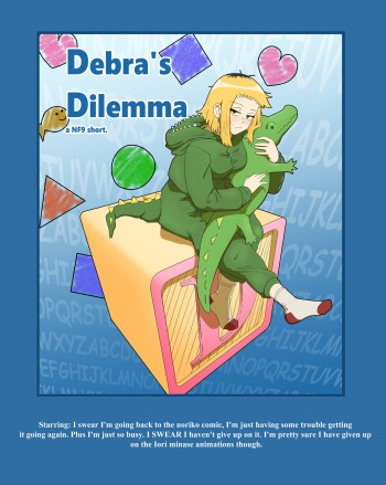 Debra's Dilemma  - MINI COMIC cover