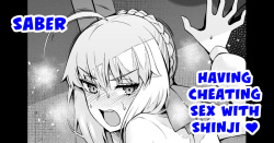 Saber, Shinji to Uwaki Sex 3 | Saber Having cheating sex with Shinji