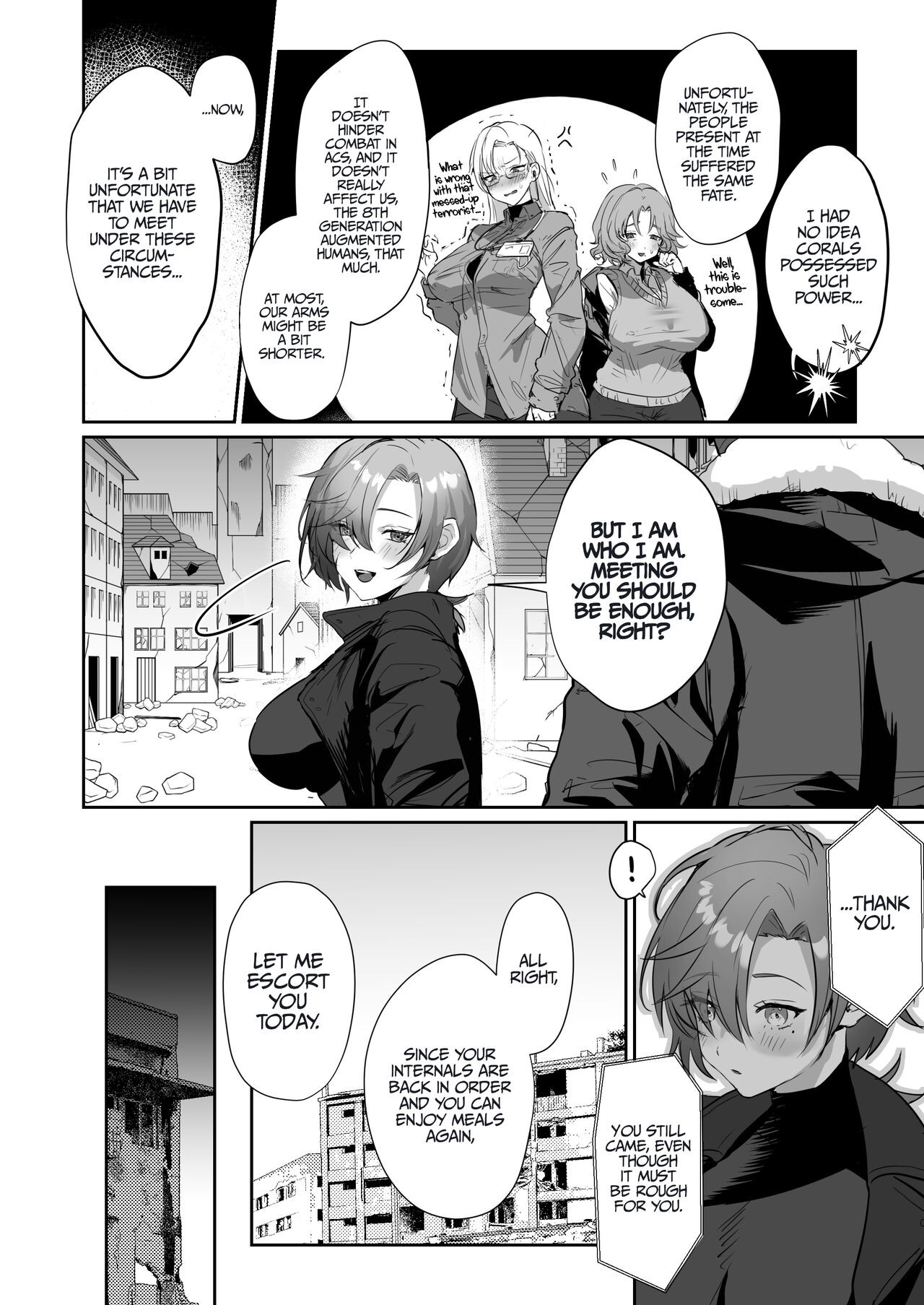 Coral no Megumi de Nyotaika Shita Senyuu to xxx Suru Hon | A Book About XXX With My Buddy Who Has Become A Woman Because Of The Effect Of Coral page 5 full