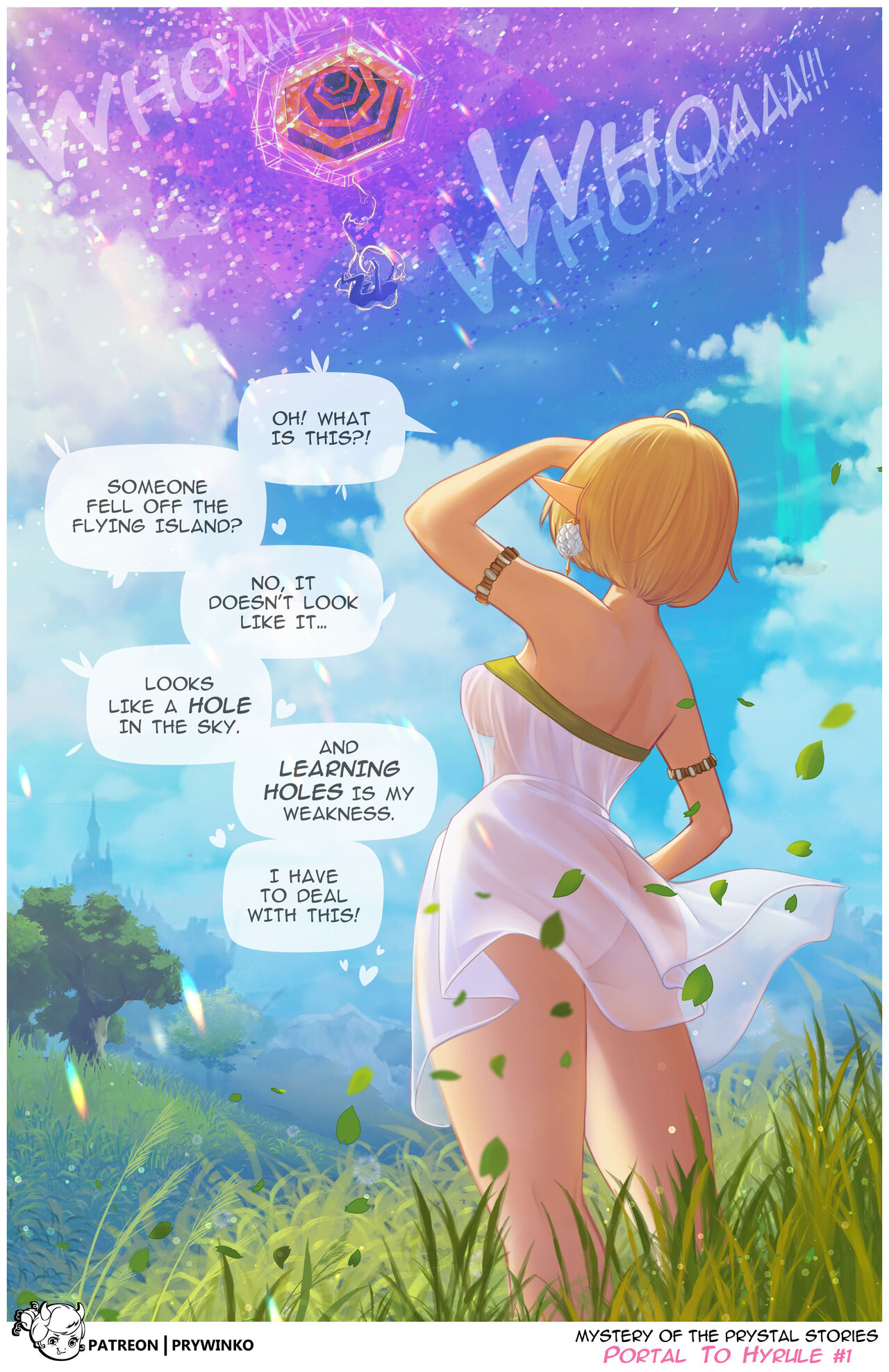 Portal to Hyrule #1 ~futa ver.~ page 1 full