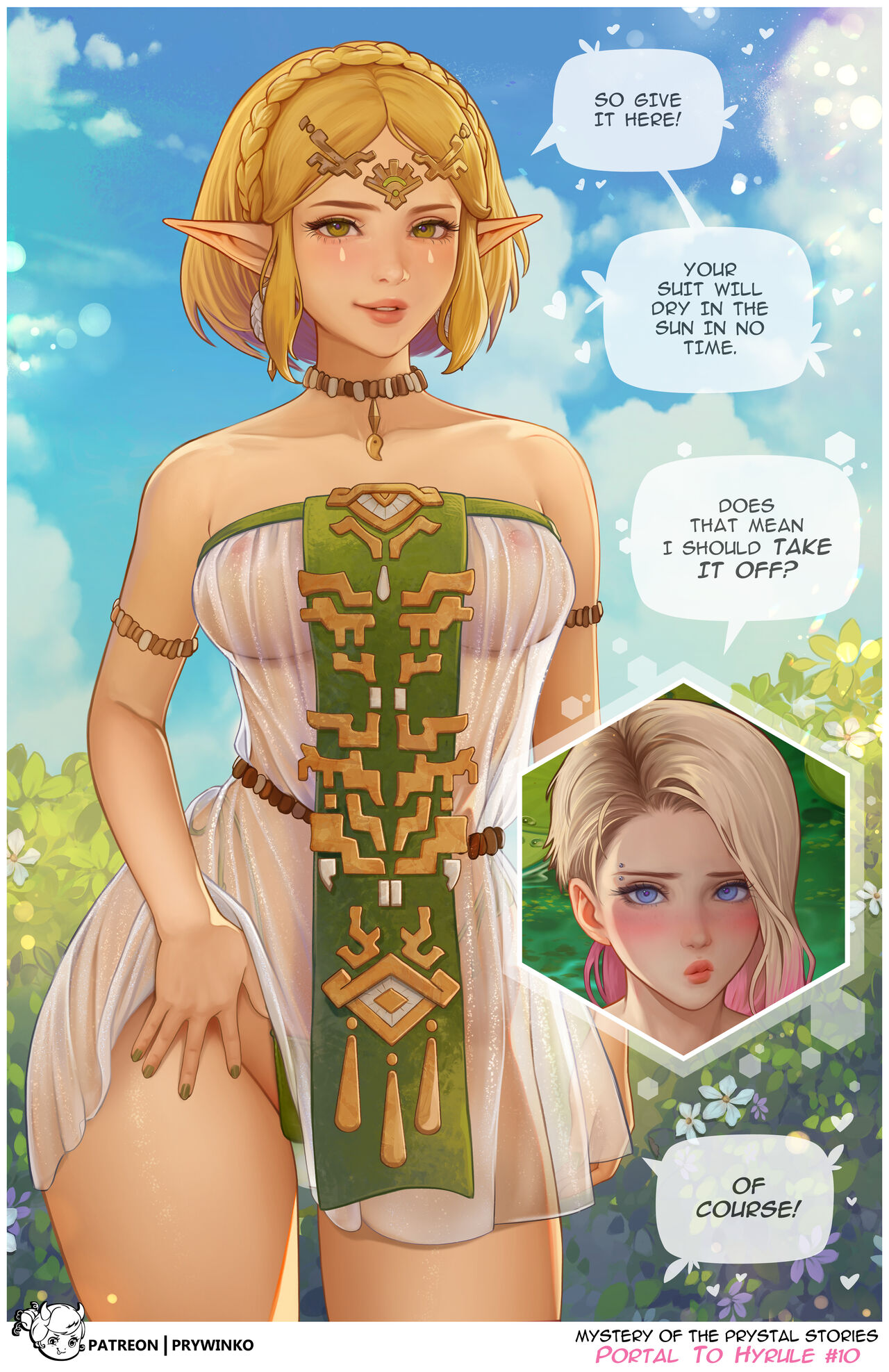 Portal to Hyrule #1 ~futa ver.~ page 10 full