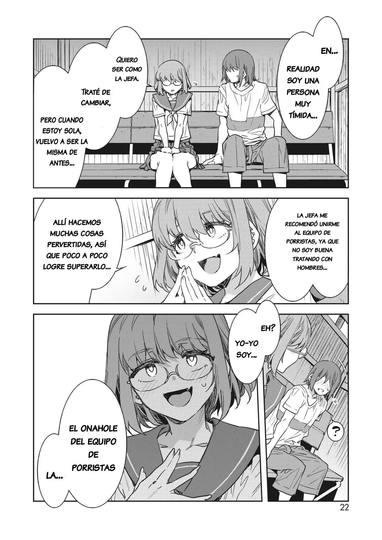 Teisou Kannen Zero no Onna Banchou no Shatei | La subordinada del equipo de porristas page 4 full