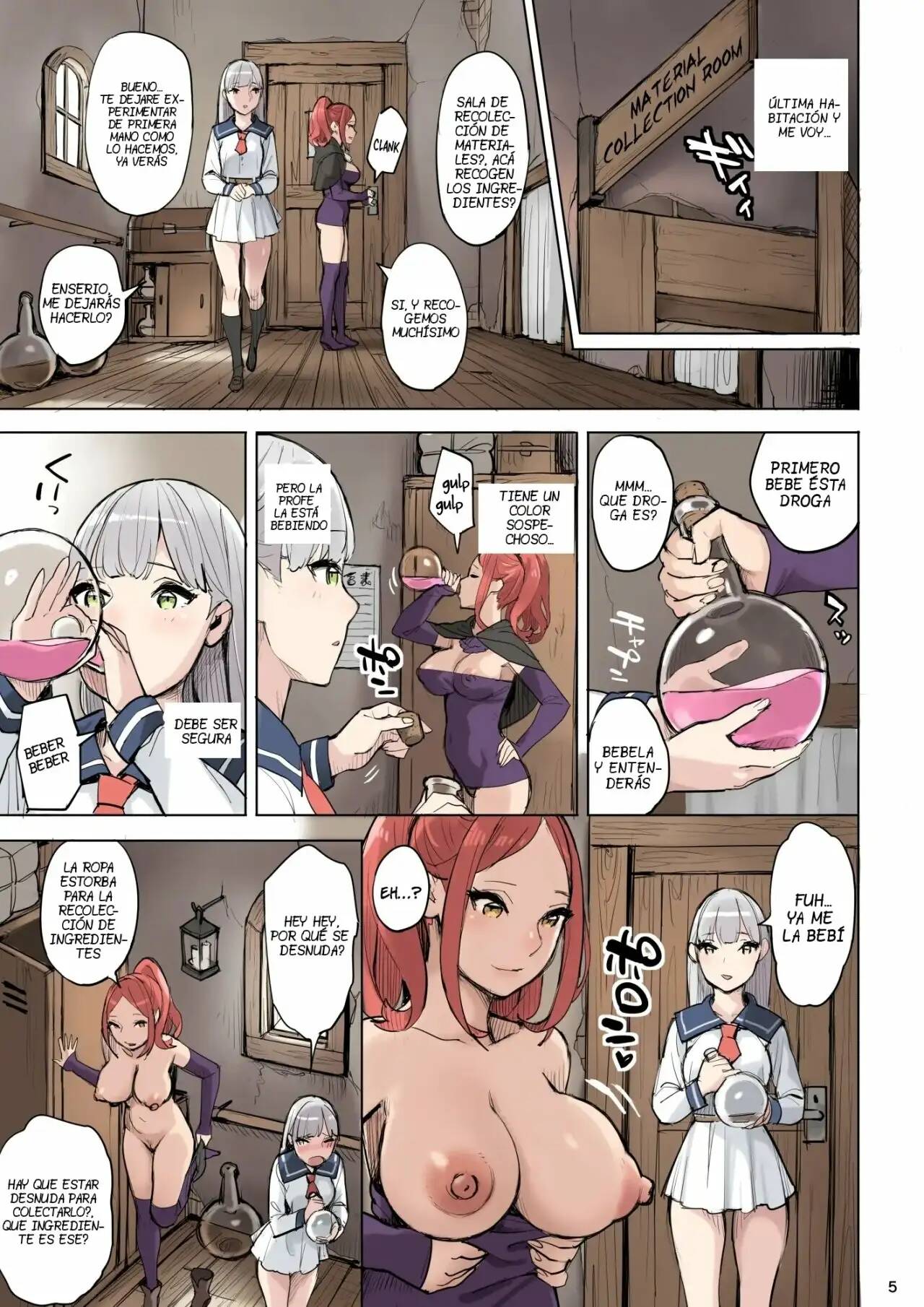 Mahouyaku no Zairyou | The Ingredient for the Magic Potion page 5 full