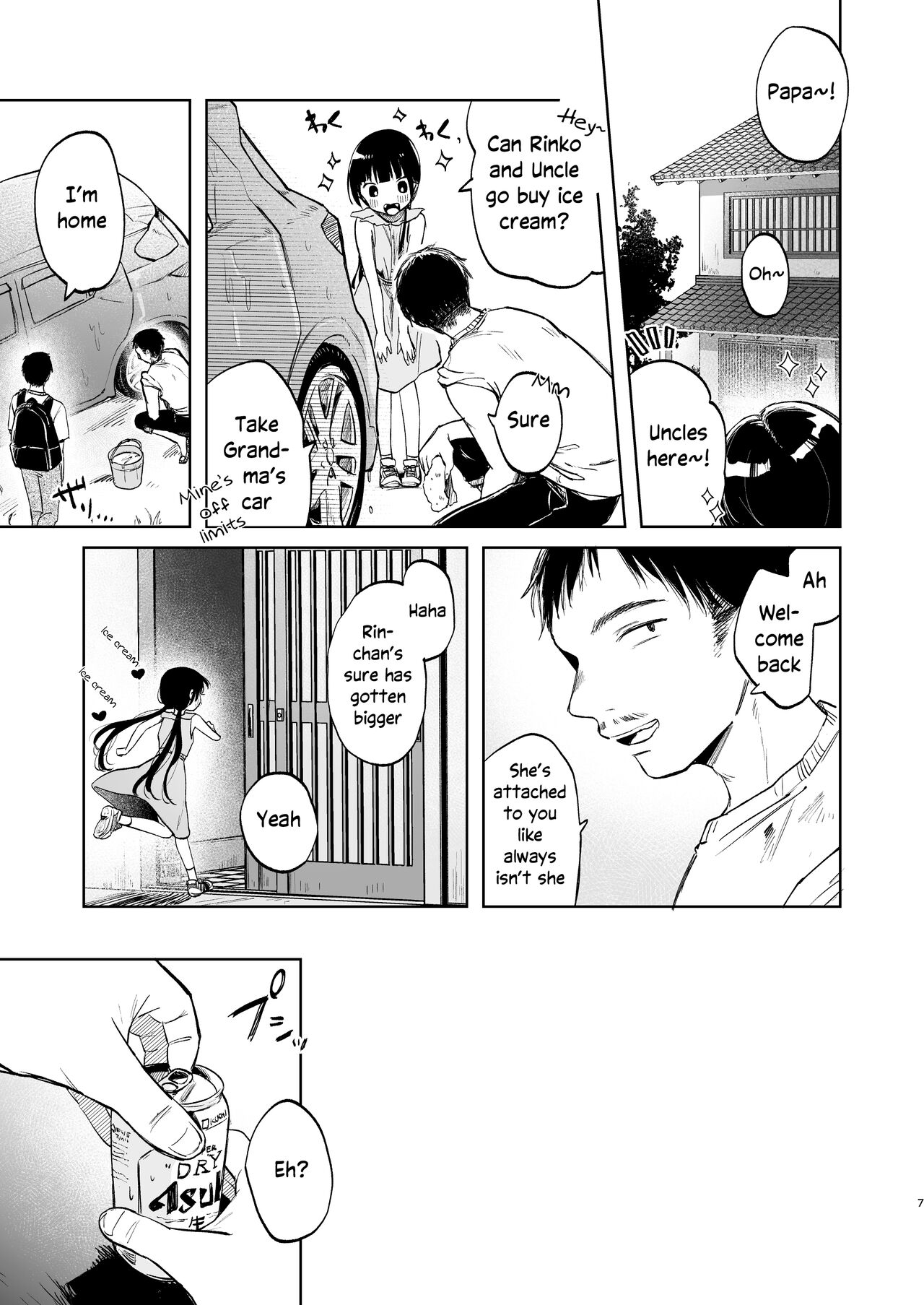 Rinko to Ojisan no Hajimete no Natsuyasumi | Rinko and Her Uncle's First Summer Vacation page 6 full