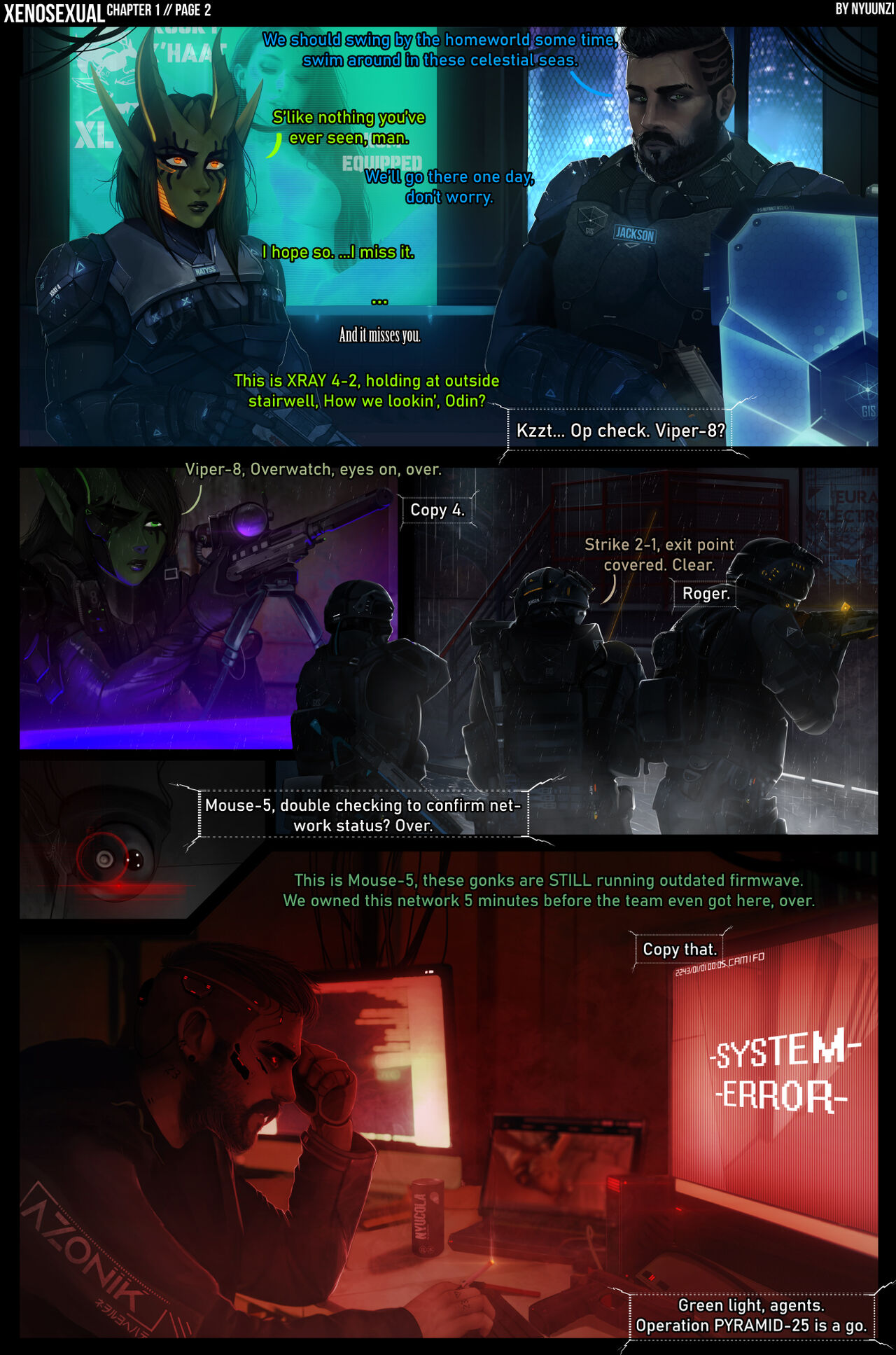 Xenosexual: Final Edition - chapter 1: AKRASIA page 4 full