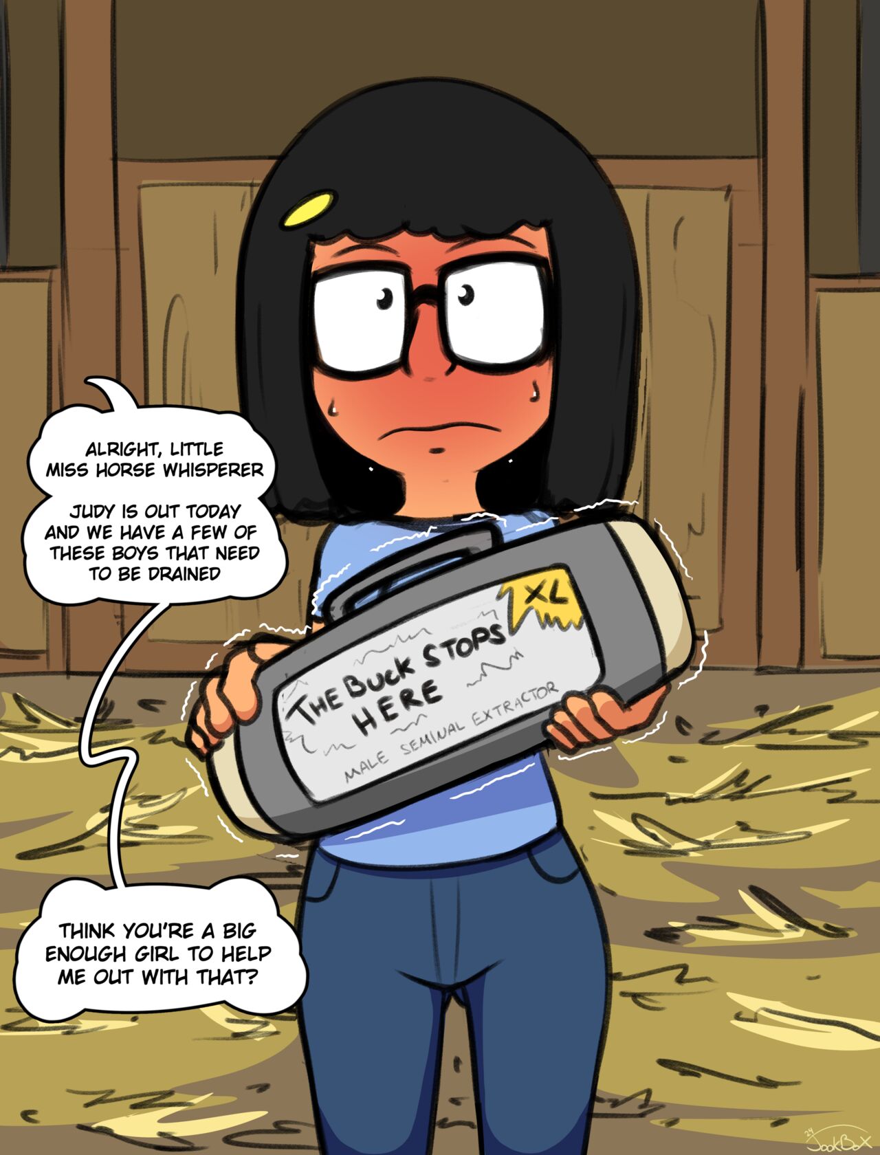 Bobs Burgers - Miss Horse Whisperer page 1 full