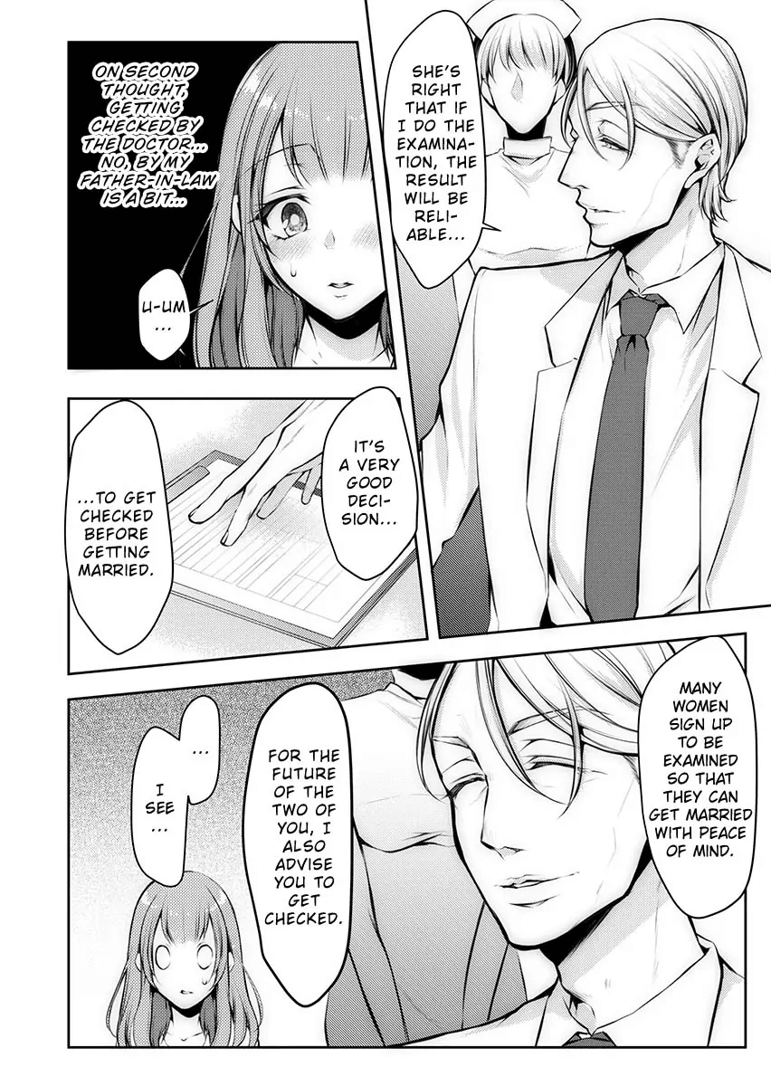 "Shinsatsuchuu ni Iccha Dame...!" Gifu ni Oku made ne Ttori Mirarete 1 | I Shouldn't Cum At The Doctor's! My Father-In-Law Explores The Deepest Part Of Me 1 page 9 full