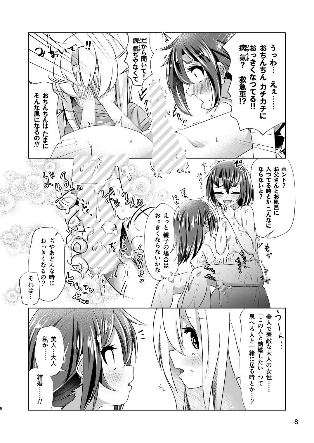 イトコのヒメゴト ――エッチしたい男の娘と エッチを知らない女の子の 初めてのエッチ―― page 8 full