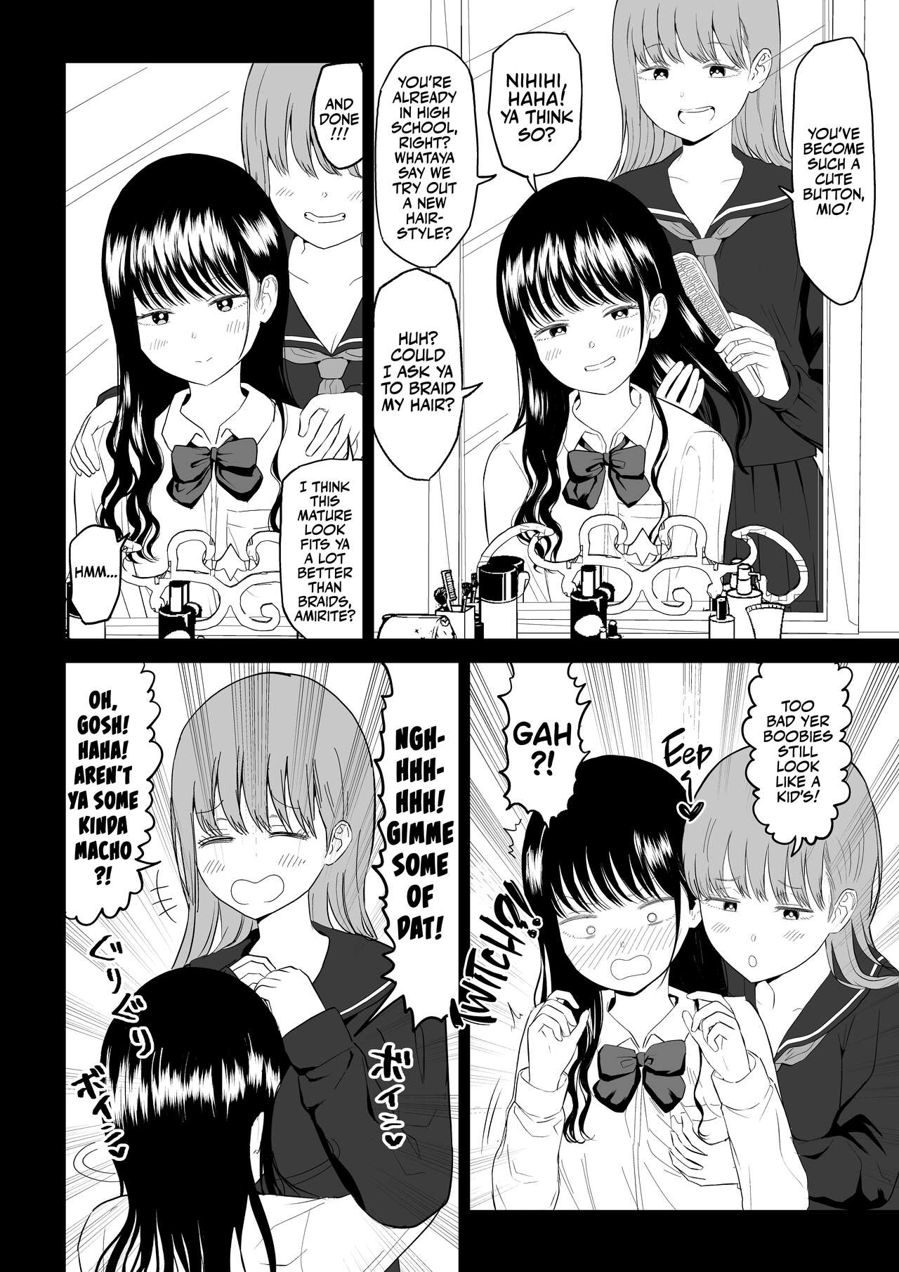 Cool-Dere JK 3 Shitsurakuen Hen | Cool Shy HS Girl 3 Paradise Lost Arc page 4 full