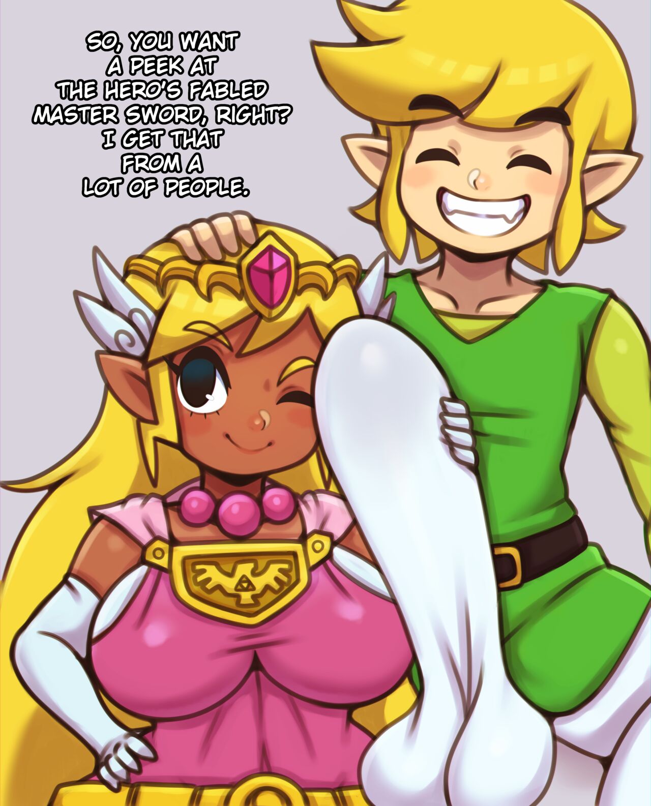 The Master Sword page 1 full