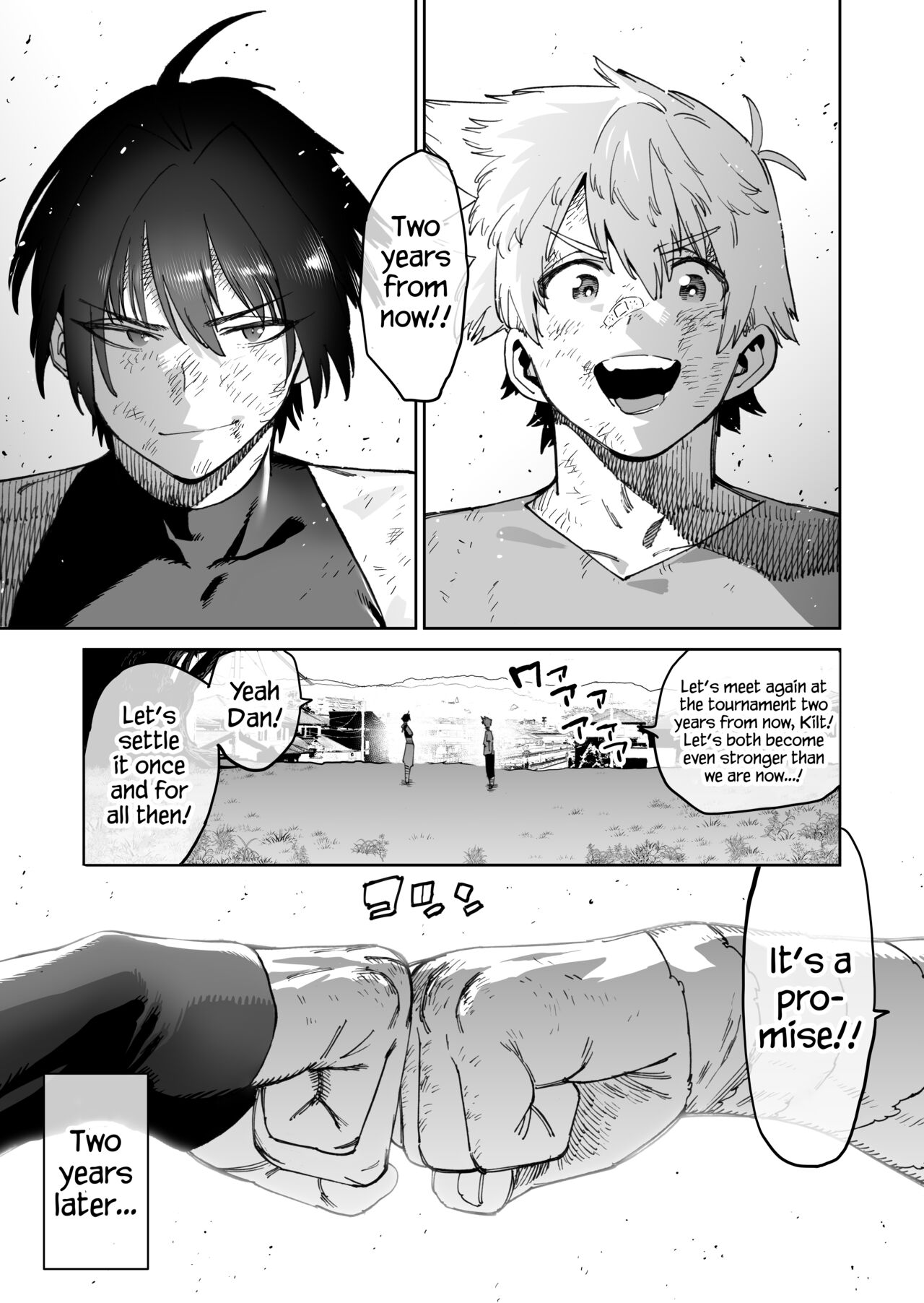 A Story About Two Comrades Who Parted Ways Vowing to Become Stronger, but Reunite After Two Years as Female Masturbators page 4 full