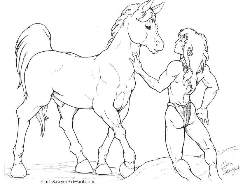 Equine Transformations page 1 full