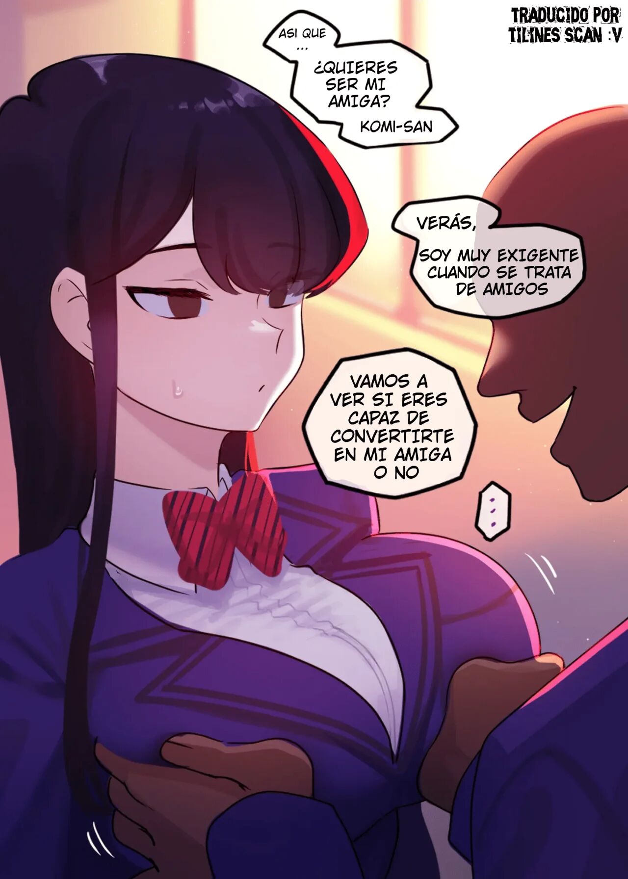 El Nuevo Amigo de Komi-san page 3 full