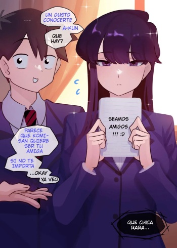 El Nuevo Amigo de Komi-san cover
