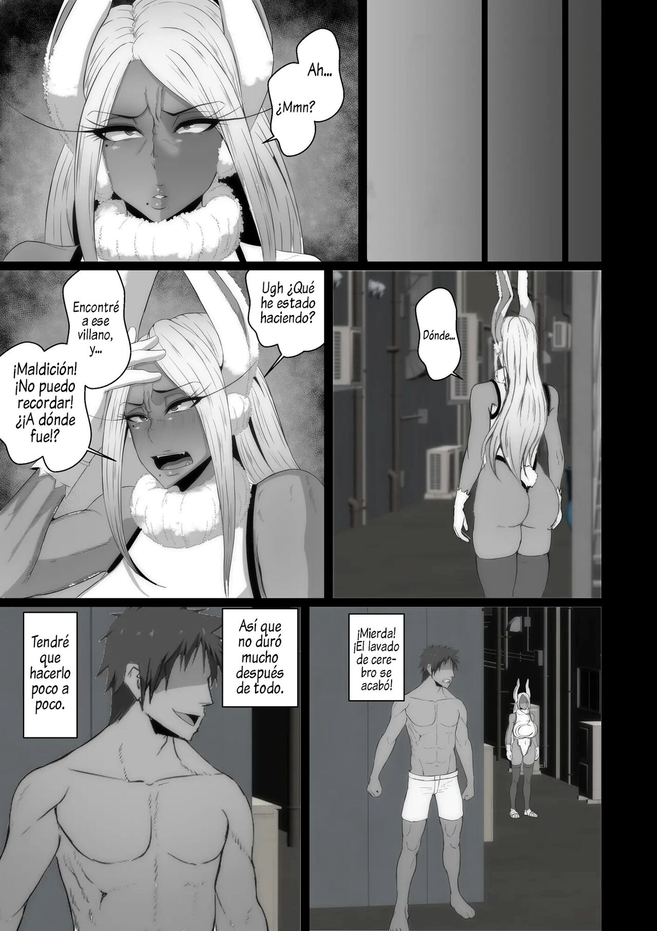 Sennou Haiboku Rabbit Hero | La heroina coneja mentalmente rota y derrotada page 10 full