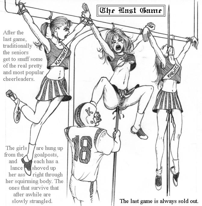 Impalement-A selection of black and white drawings page 10 full