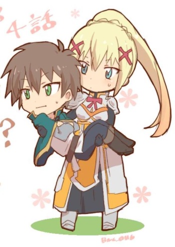 Kazuma x Lalatina, Darkness cover