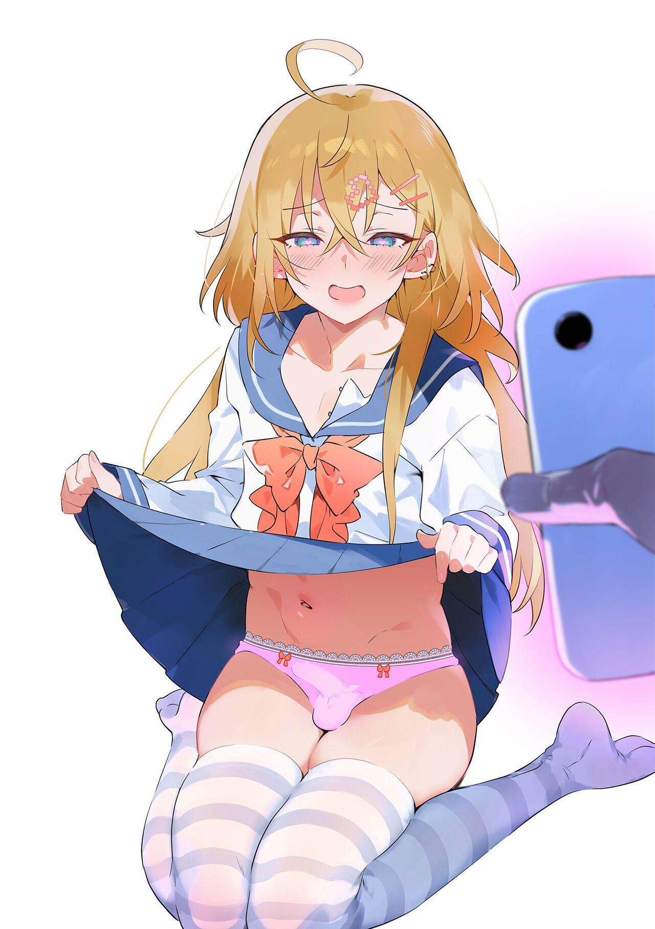 男の娘・れくしょんッ！S AD 催淫掛けられ男の娘！！ page 2 full