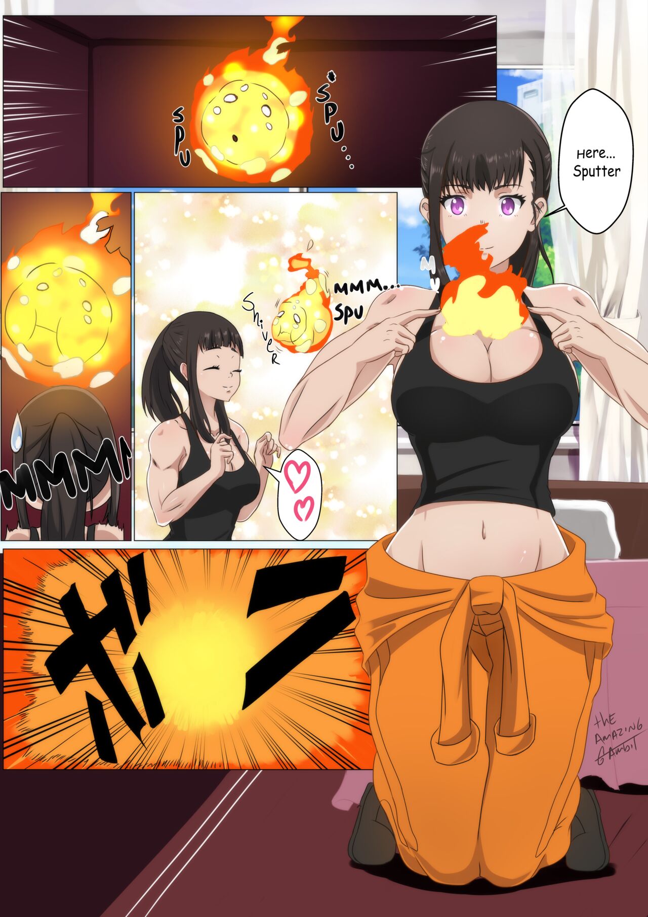 Fire Spirit Bodyswap page 1 full