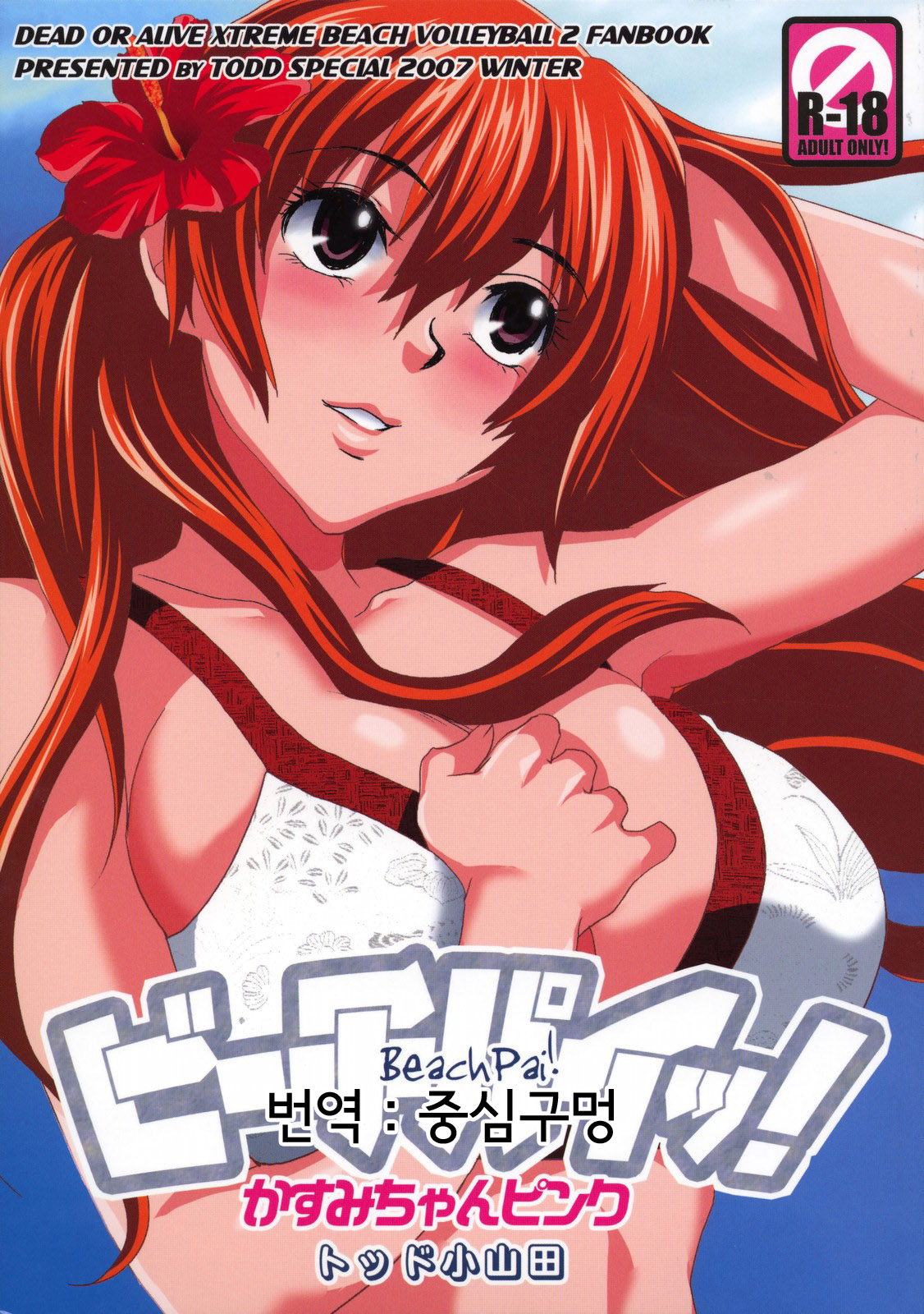 Beach Pai! Kasumi-chan Pink page 1 full
