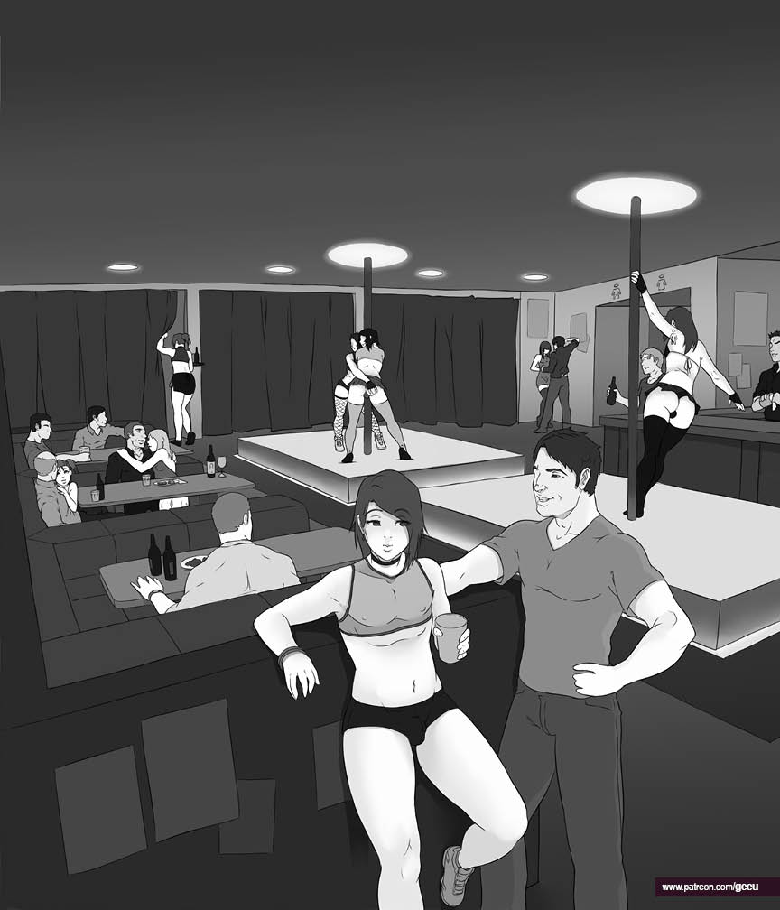 GeeU Presents - Yuki &amp; Sora At The Club page 6 full