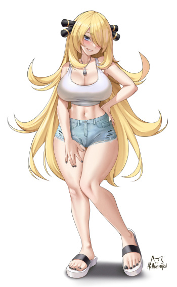 Cynthia's Strip Game cover