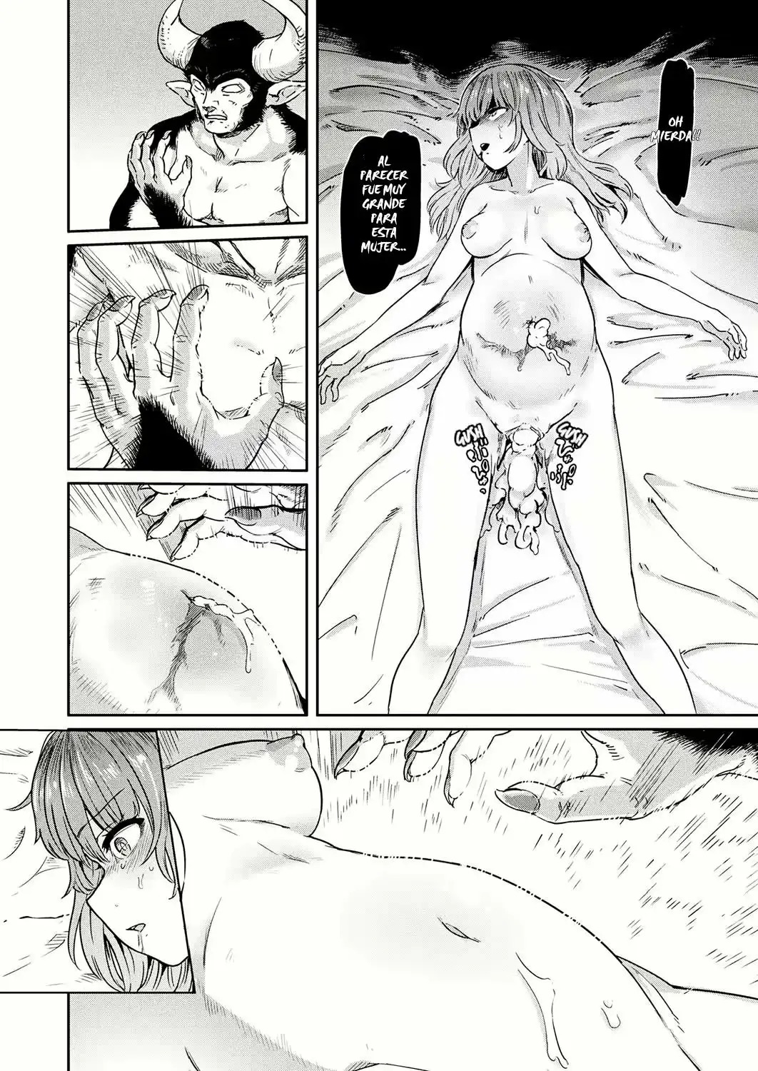 Mamonoka Kyousei Seikou | Monsterization Forced Sex page 8 full
