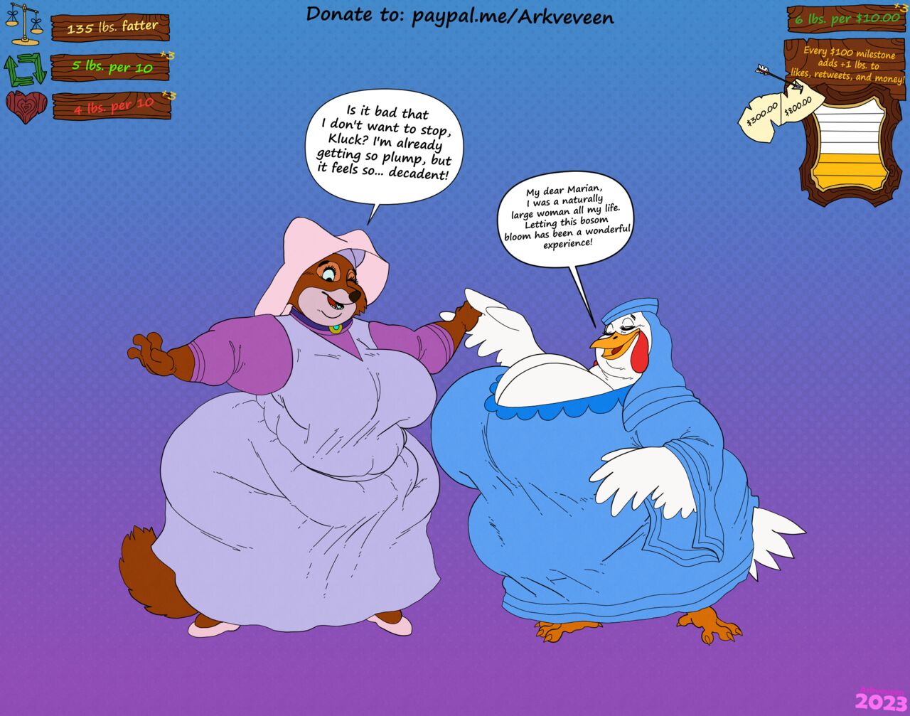 Massive Marian and Corpulent Kluck Weight Gain Drive page 2 full