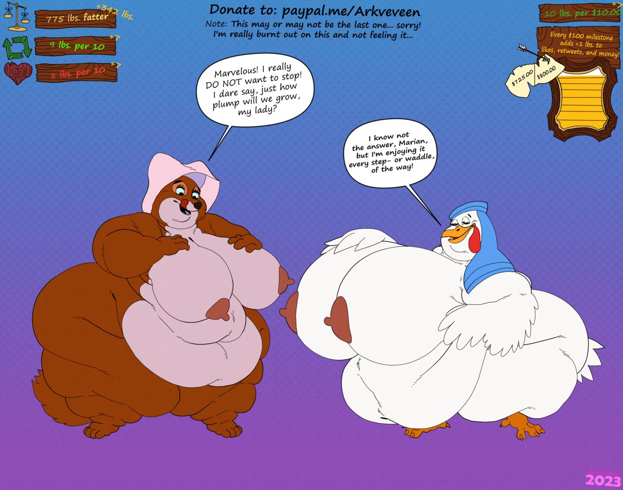 Massive Marian and Corpulent Kluck Weight Gain Drive page 4 full