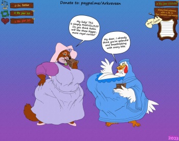 Massive Marian and Corpulent Kluck Weight Gain Drive cover