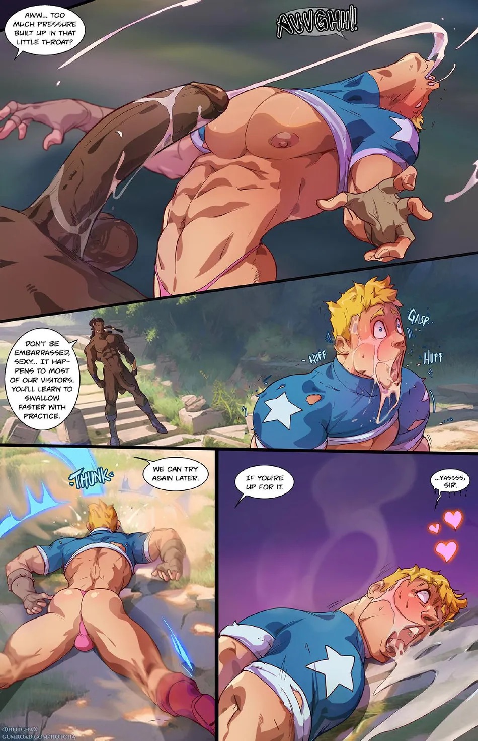 Captain America Visits Planet BBC page 8 full