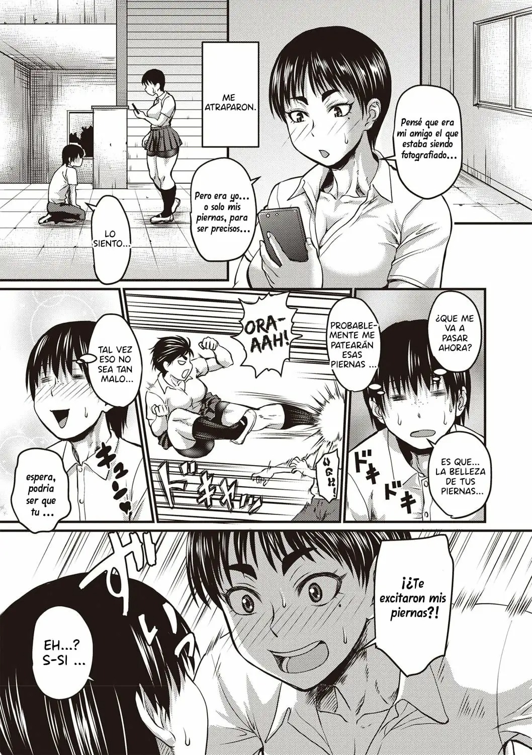 Bikyaku to wa Futoku Takumashiku | Thick and Strong Legs are Beautiful page 3 full
