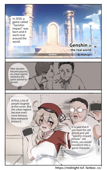 Genshin In The Real World cover