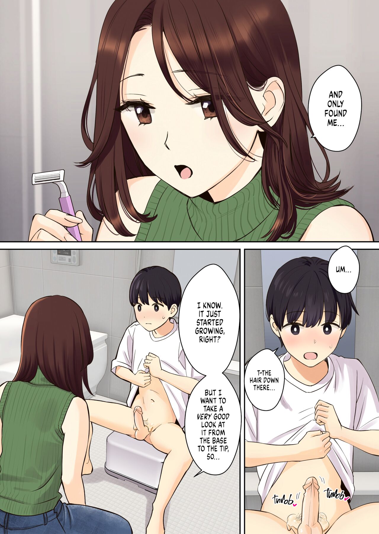 Kanojo no Okaa-san ni Doutei o Ubawareru Hanashi 2 | How My Girlfriend's Mom Took My Virginity 2 page 6 full
