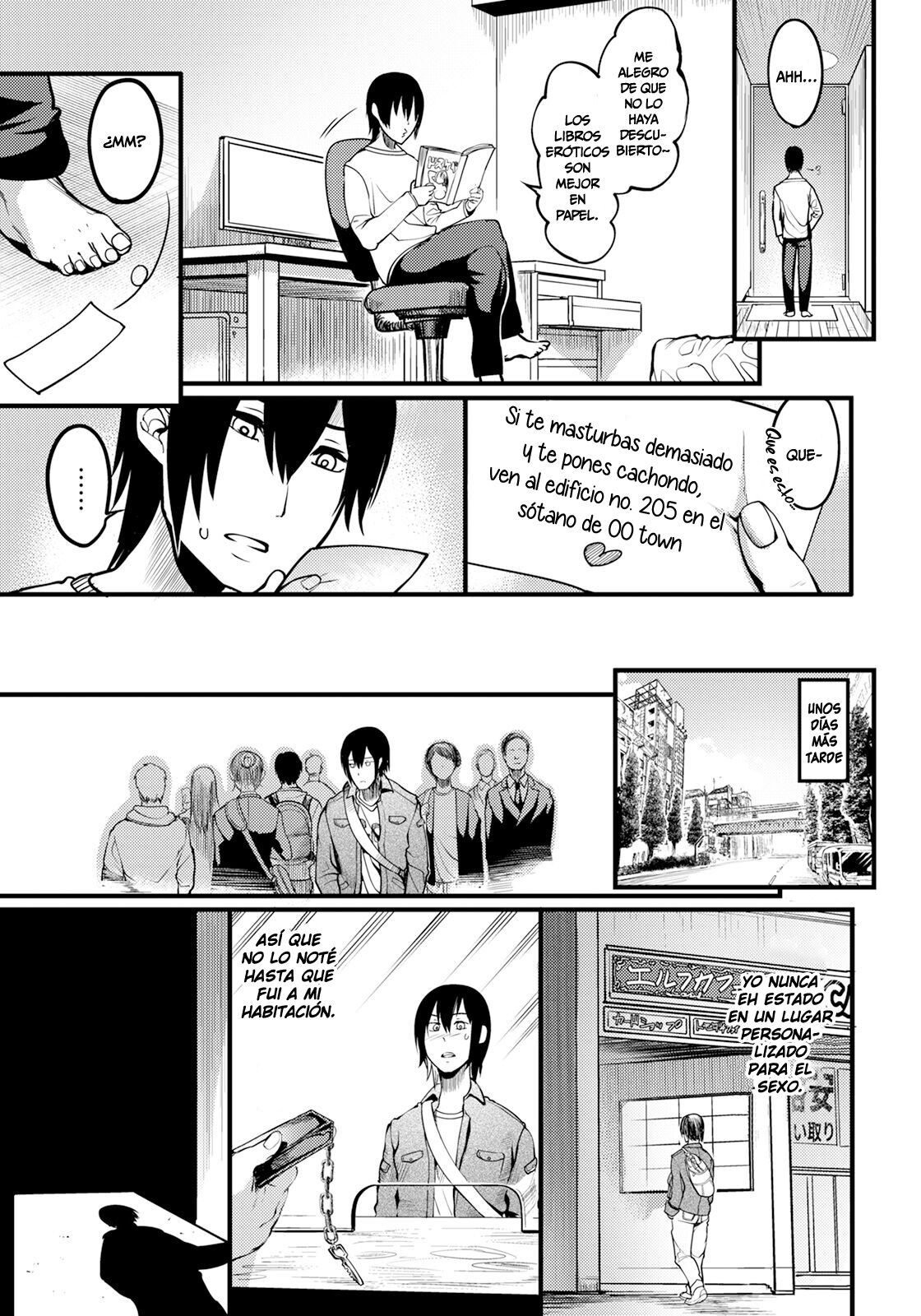 Juku Kabejiri no Heya | Parede de Culo Maduro page 5 full