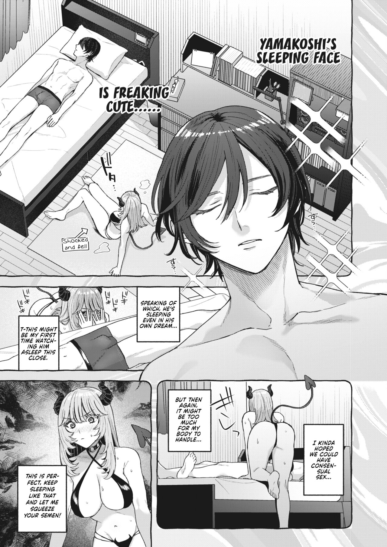 Yume Mite Succubus-chan page 9 full