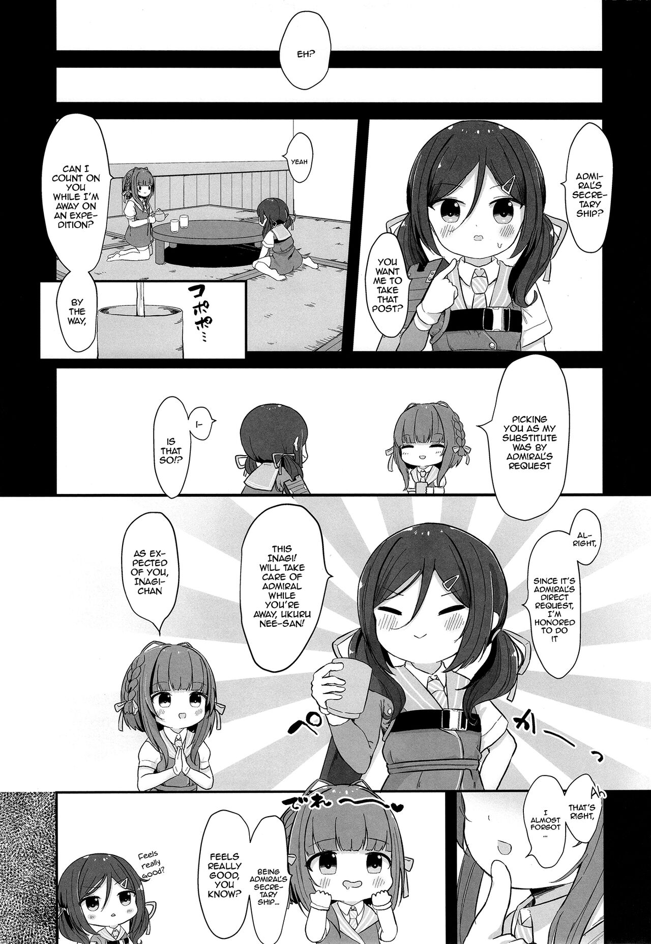 Ukuru-gata Kaiboukan Ian Ninmuroku | Ukuru-class Escort Ships' Relaxation Mission Report page 6 full