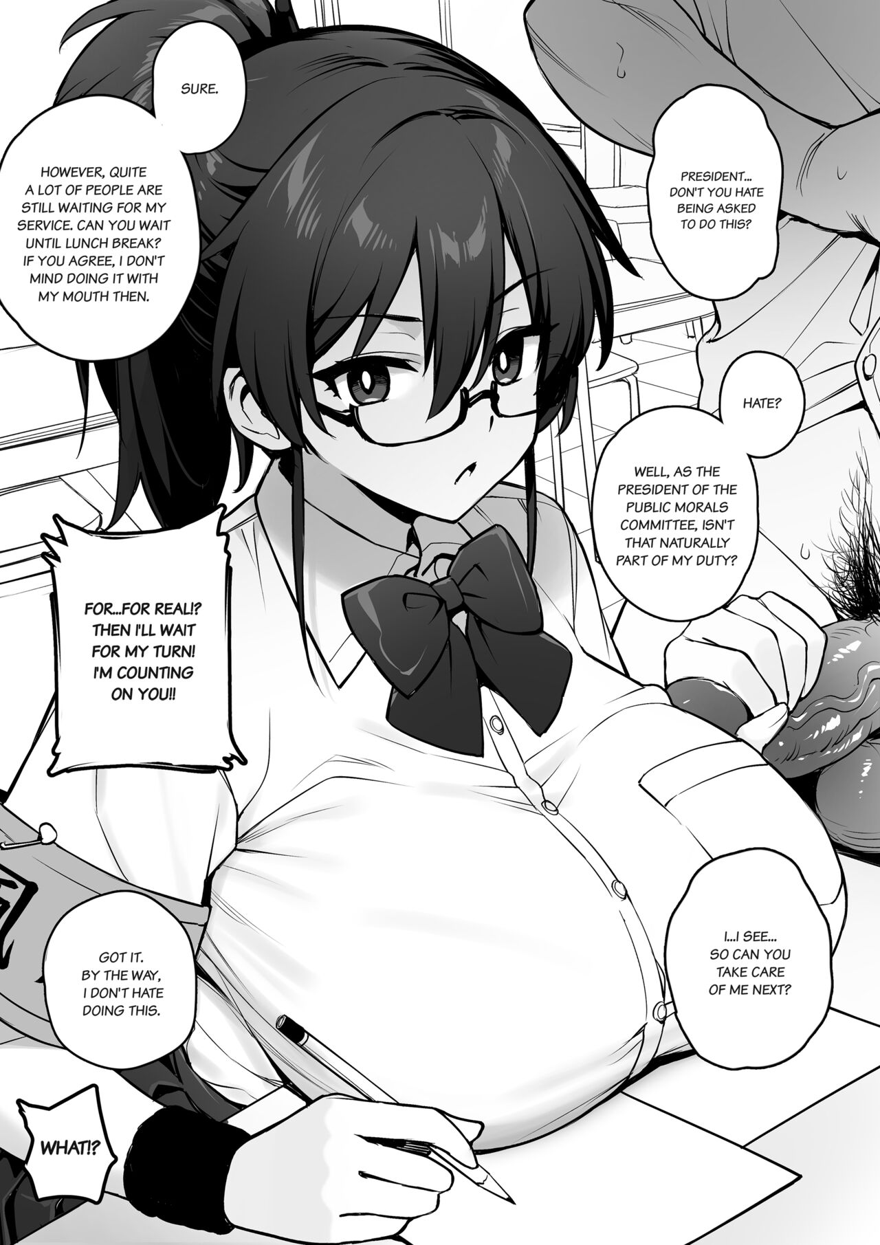 The New President of The Public Morals Committee Got Really Massive Breasts page 4 full