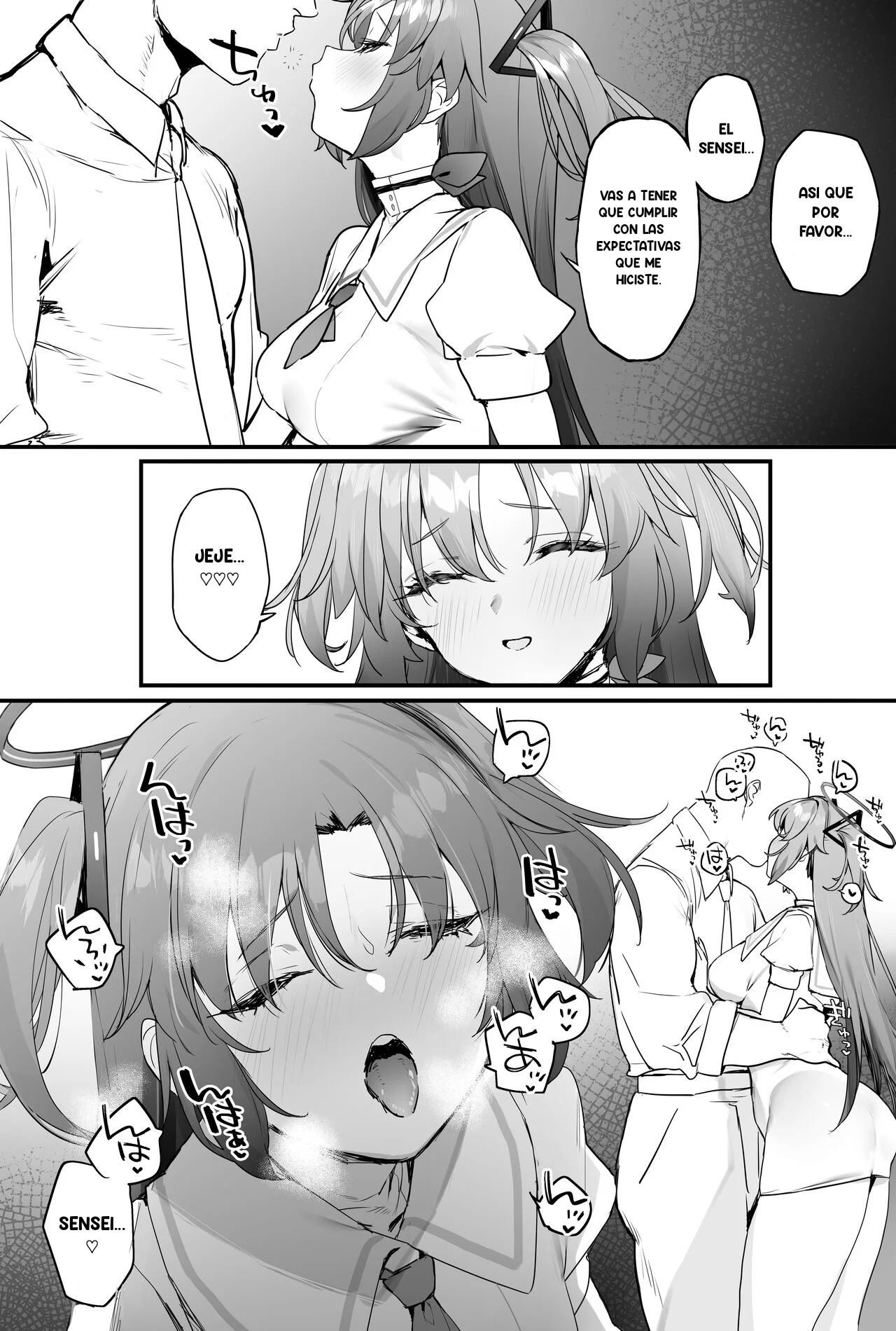 Yuuka-chan to Ichaicha Suru Hon | Un libro sobre coquetear con Yuuka-chan page 7 full