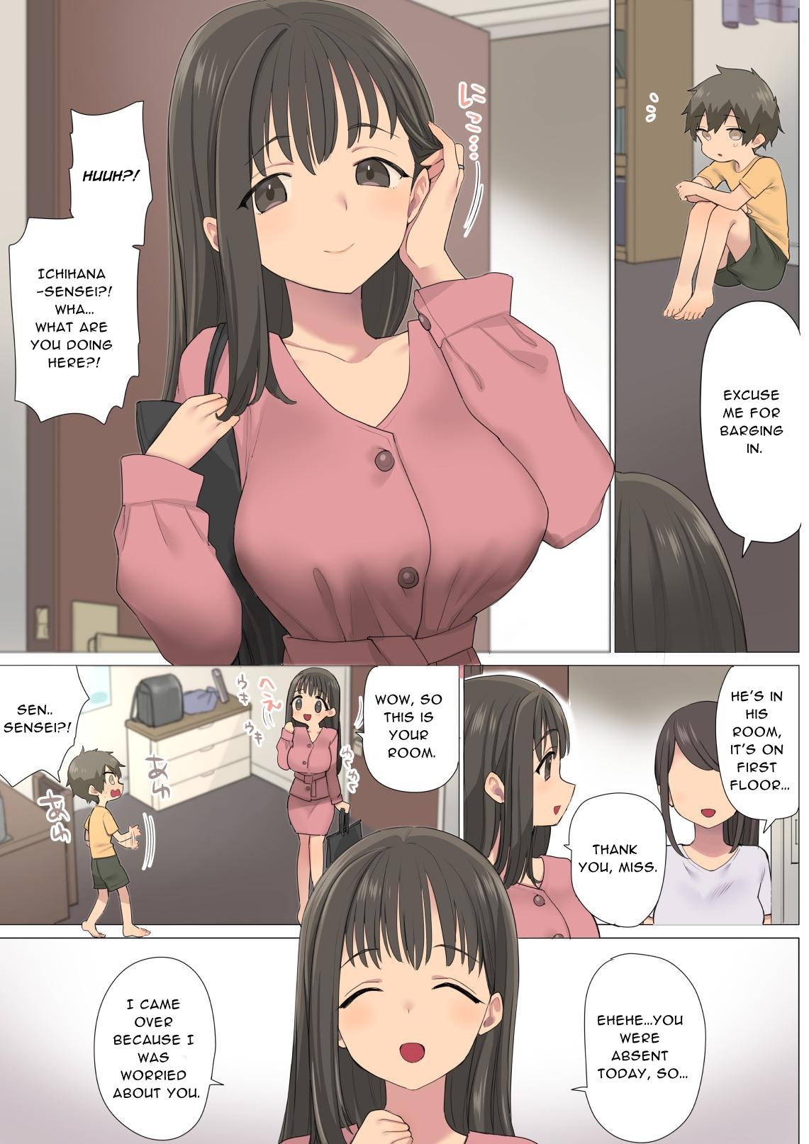 Ichi Tasu Ichi Moto Sexy Joyuu Ichihana Sensei no Sei no Obenkyou | One plus one Ecchi lessons by former porn star Ichihana-Sensei page 4 full