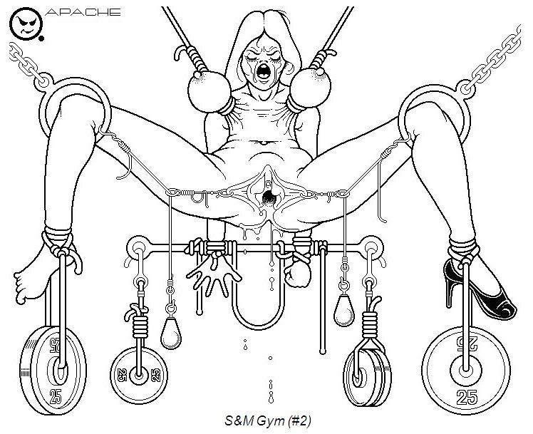 Apache-Torture drawing page 9 full