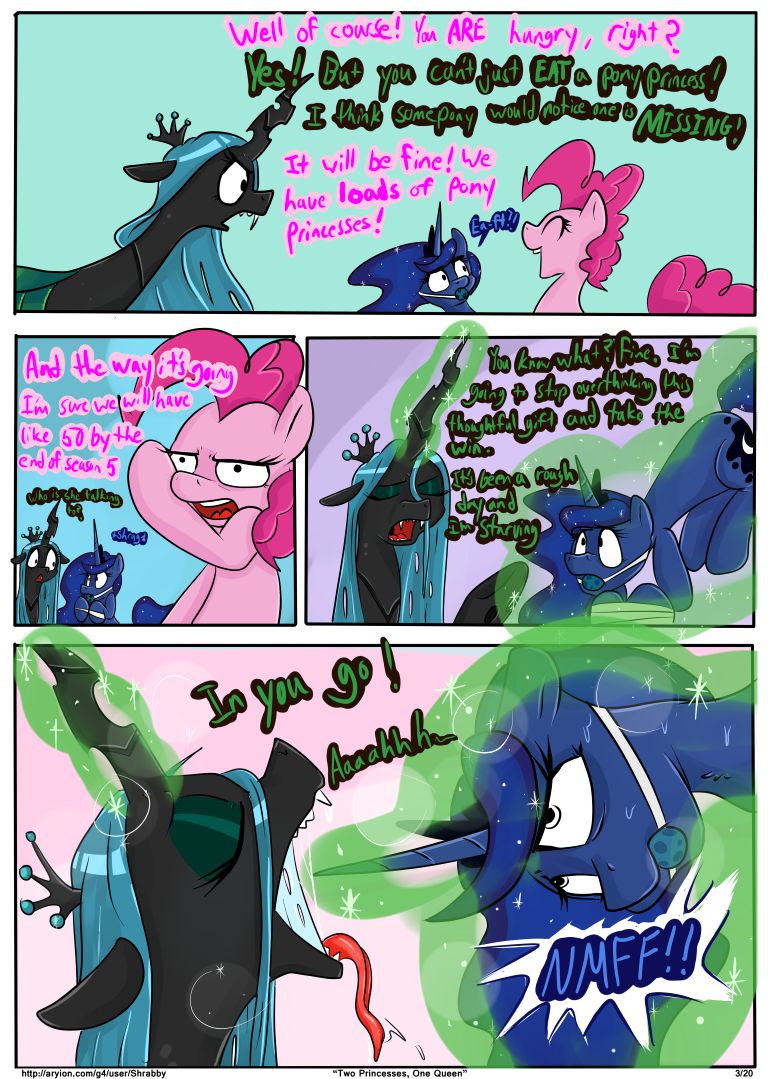 Two Princesses, One Queen page 3 full