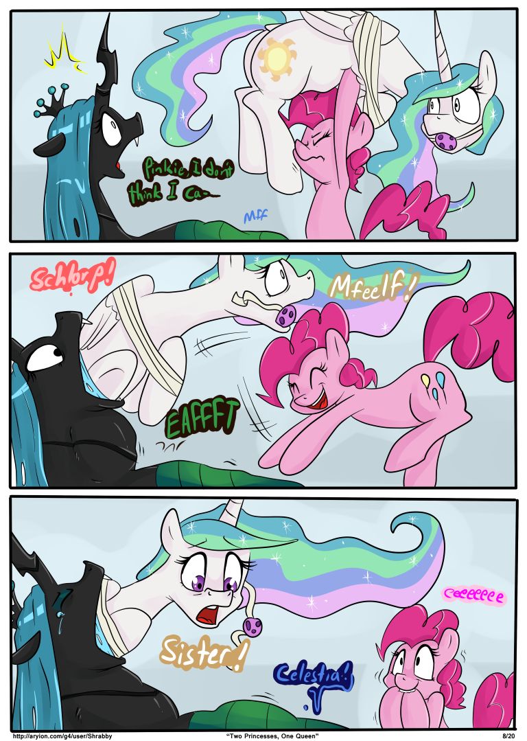 Two Princesses, One Queen page 8 full